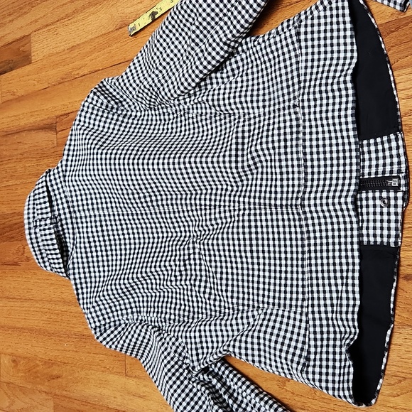 White House Black Market Houndstooth Moto Jacket - Picture 15 of 17